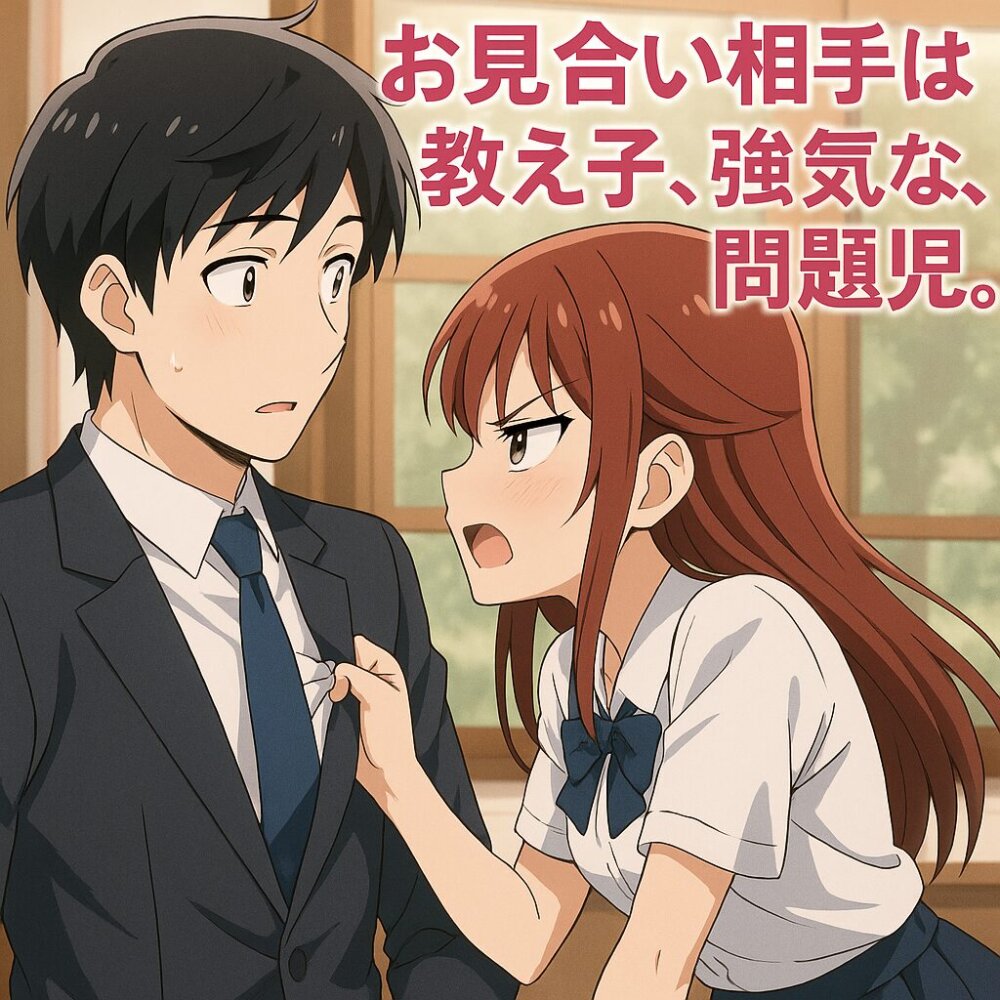 お見合い相手は教え子、強気な、問題児
