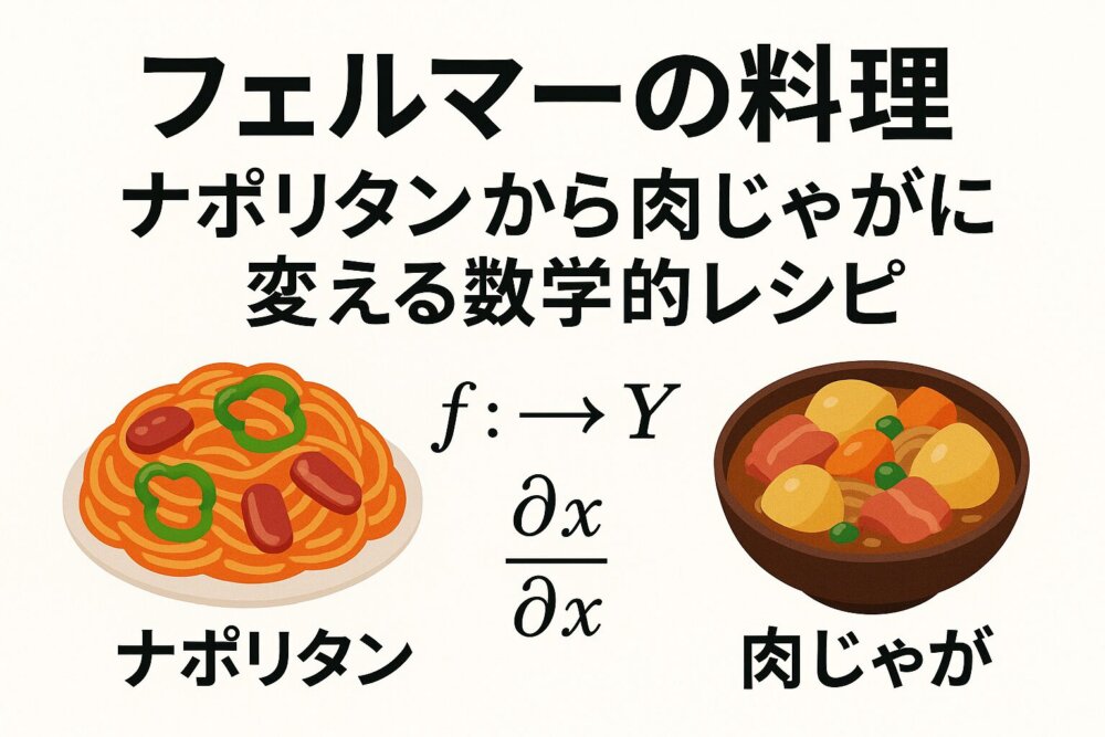 フェルマーの料理肉じゃが