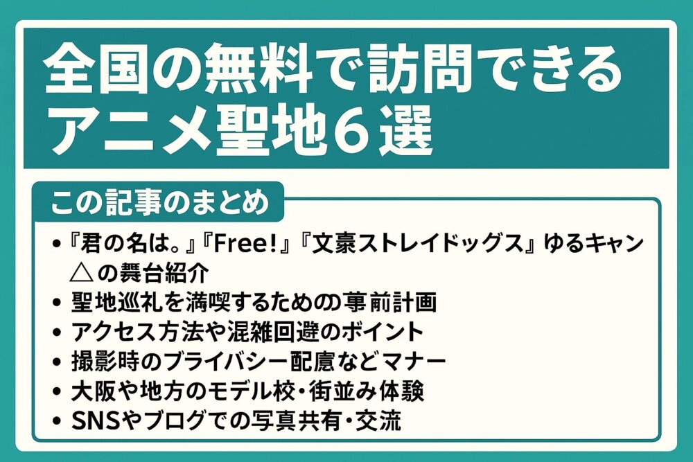フリー聖地