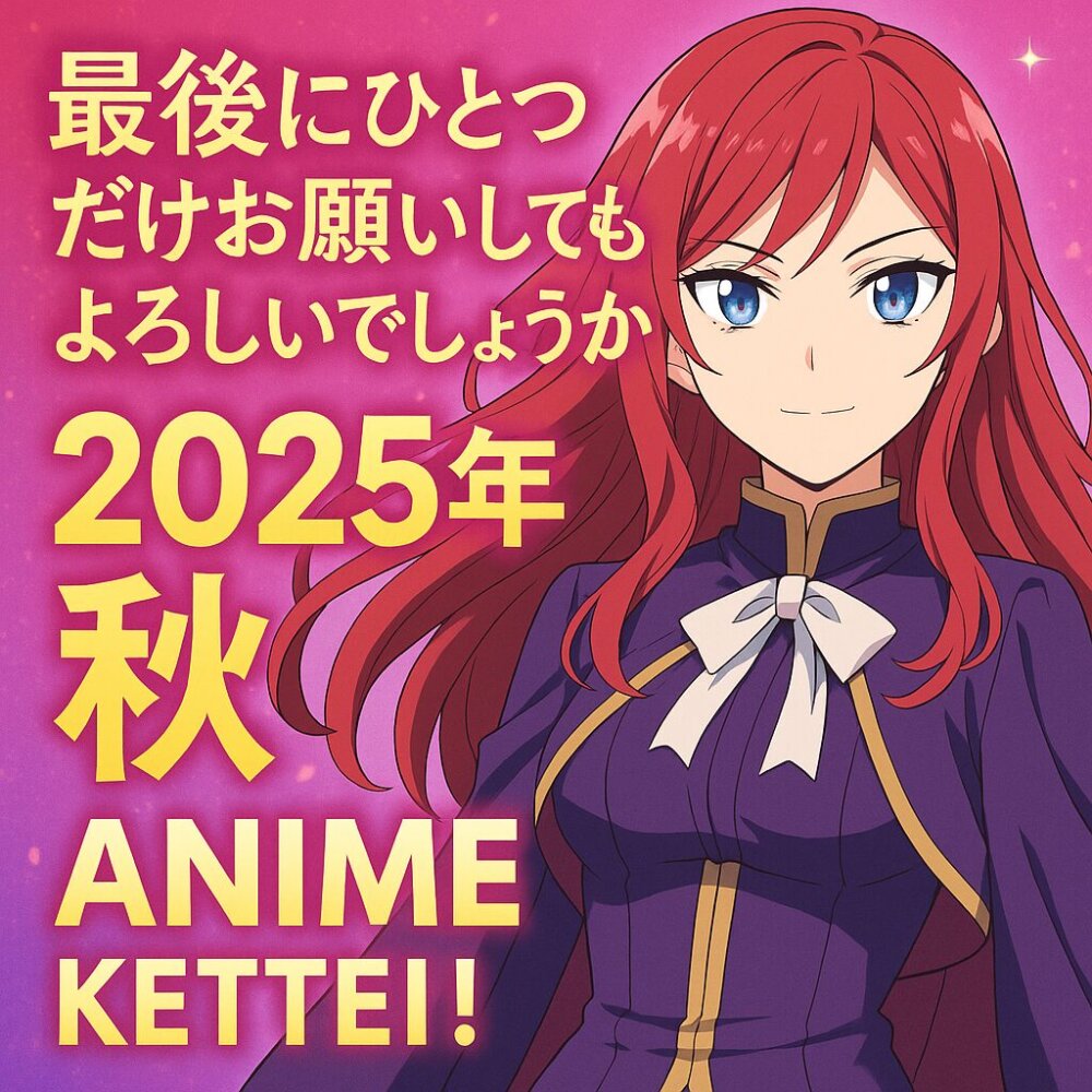 最後にひとつだけ