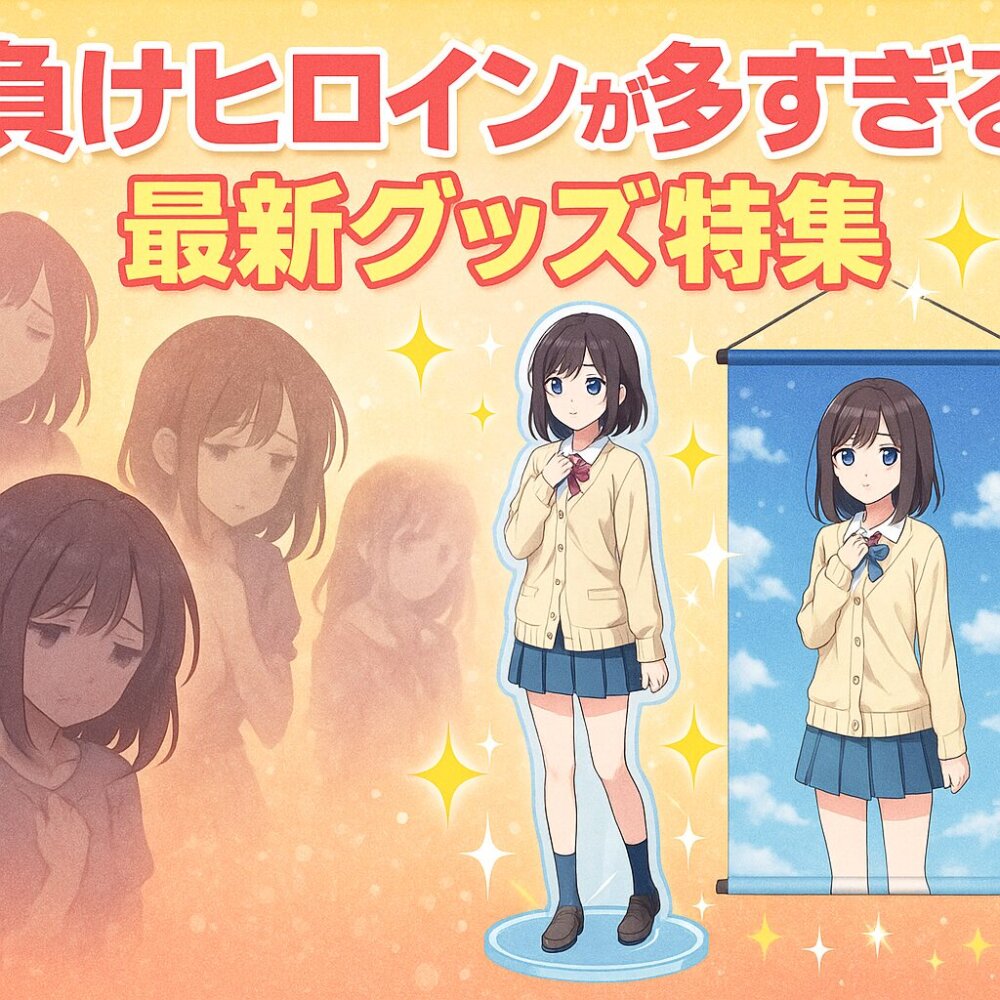 負けヒロインが多すぎグッズ