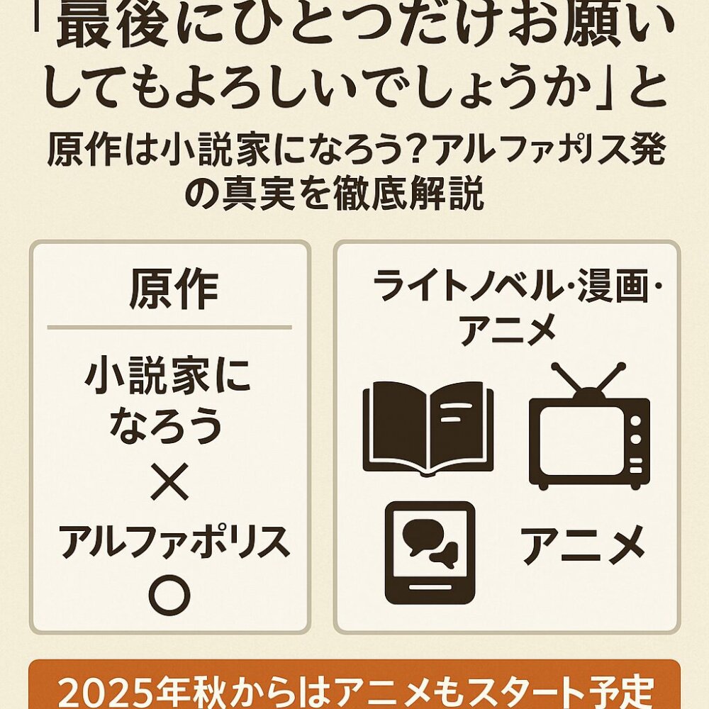 最後にひとつだけ