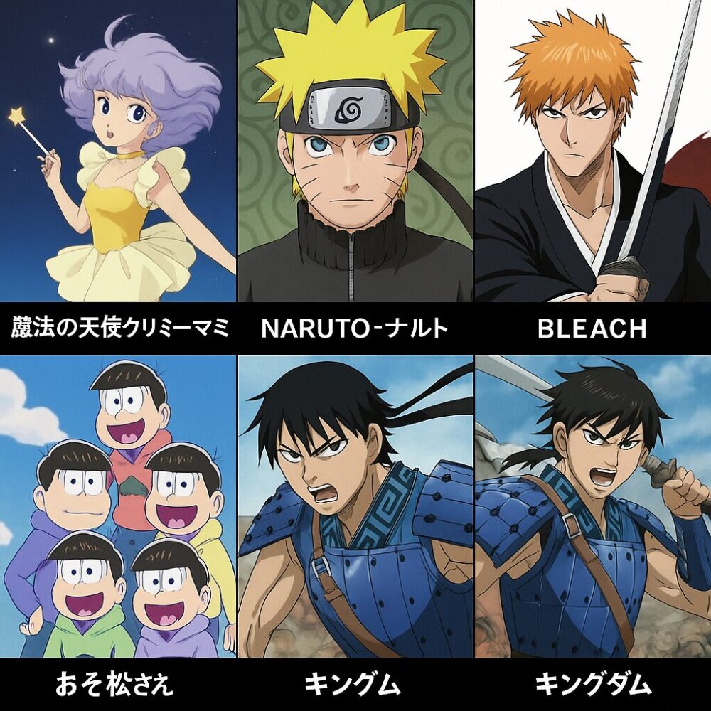 スタジオぴえろ歴代アニメ一覧