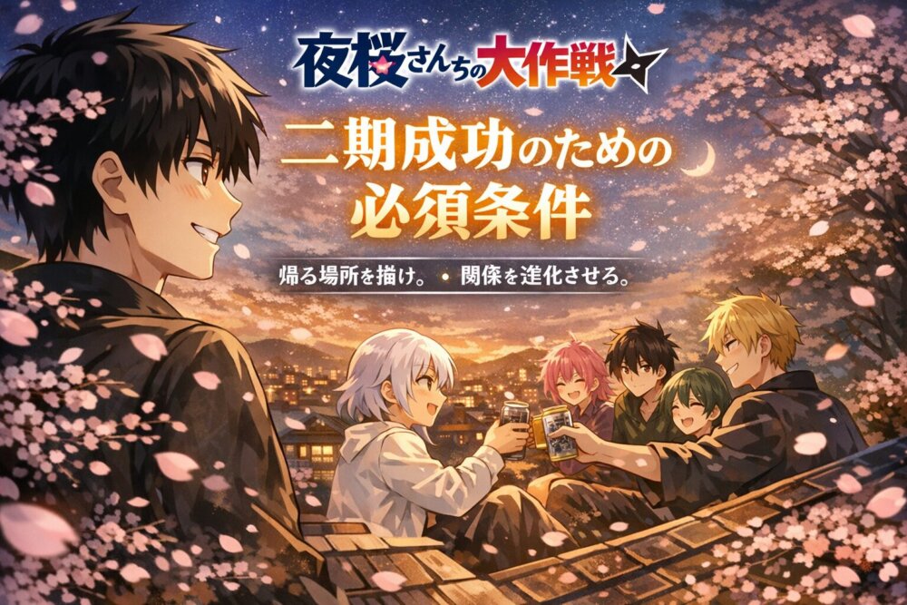 夜桜さんちの大作戦二期成功の為に