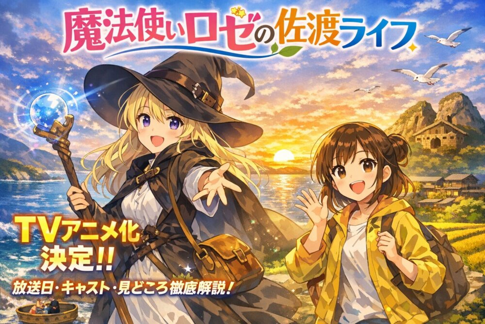 魔法使いロゼの佐渡ライフ