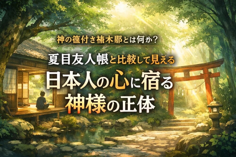 日本人の心に宿る神様の正体
