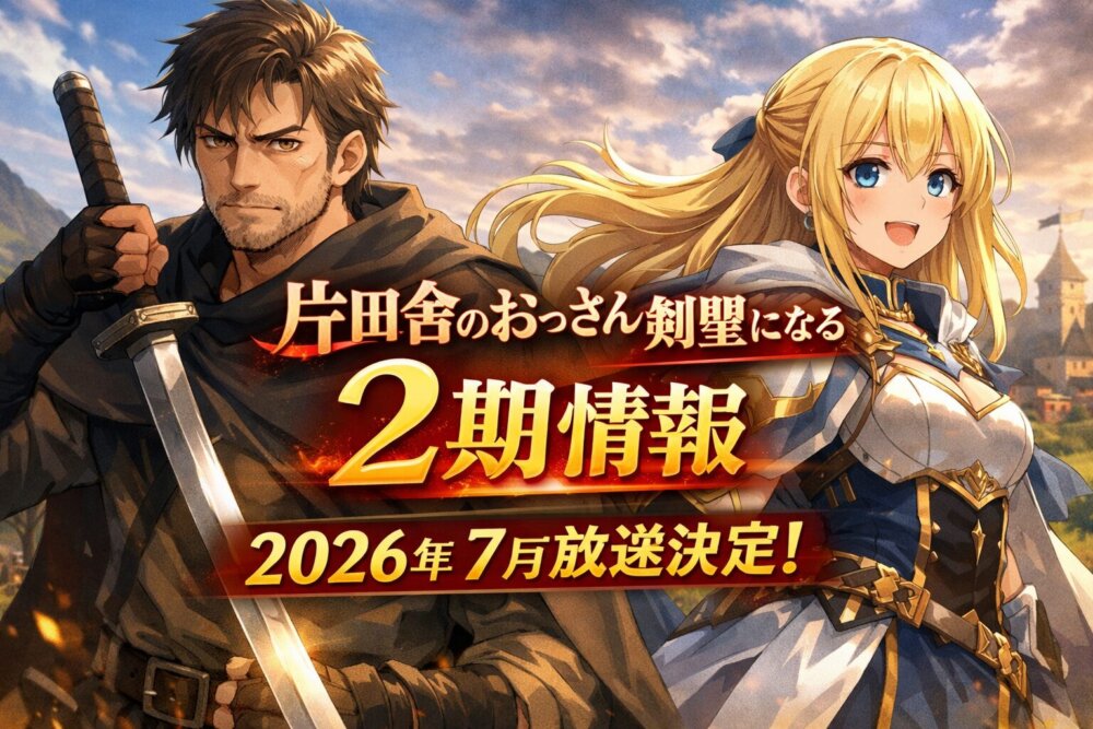 片田舎のおっさん、剣聖になる二期